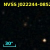 NVSS J022244-085223