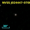 NVSS J024447-070838