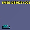 NVSS J085625+021419