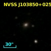 NVSS J103850+025716