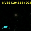 NVSS J104558+024707