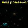 NVSS J104634+030503