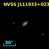NVSS J111933+023138