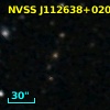 NVSS J112638+020152