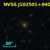 NVSS J102501+040158