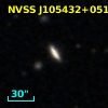 NVSS J105432+051223