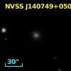 NVSS J140749+050808