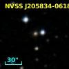 NVSS J205834-061802