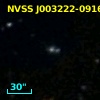 NVSS J003222-091605
