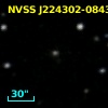 NVSS J224302-084346