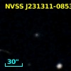 NVSS J231311-085310