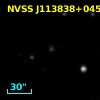 NVSS J113838+045136