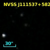 NVSS J111537+582324