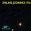 2SLAQ J234042.74+000646.6
