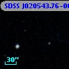 SDSS J020543.76-001534.8