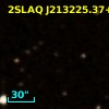 2SLAQ J213225.37+001241.9