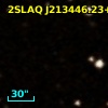 2SLAQ J213446.23+002951.0