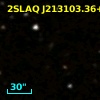 2SLAQ J213103.36+000135.2