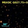 MSXDC G027.75+0.16 a