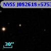 NVSS J082618+575350
