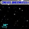 2MASS J00390751+5254568