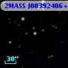 2MASS J00392406+5253185