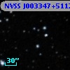 NVSS J003347+511212