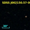 SDSS J002150.57-005629.9