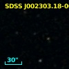 SDSS J002303.18-004755.7