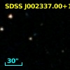 SDSS J002337.00+155428.9