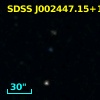 SDSS J002447.15+151434.9