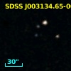 SDSS J003134.65-002105.4