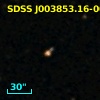 SDSS J003853.16-002926.6