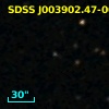 SDSS J003902.47-003000.3