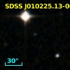 SDSS J010225.13-005458.4