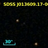 SDSS J013609.17-005624.8