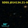 SDSS J014134.21-005611.7