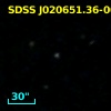 SDSS J020651.36-005707.5