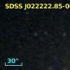 SDSS J022222.85-005026.5