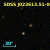 SDSS J023613.50-002407.3