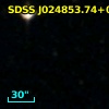 SDSS J024853.74+005731.0