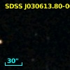 SDSS J030613.80-003347.4