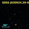 SDSS J030924.29-004504.3