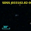 SDSS J033102.82-001828.5