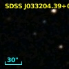 SDSS J033204.38+003402.5