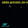 SDSS J033301.50-011042.0