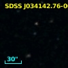 SDSS J034142.75-002933.8