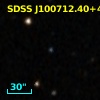 SDSS J100712.40+400703.9