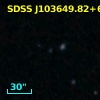 SDSS J103649.82+603650.8