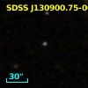 SDSS J130900.74-005434.3